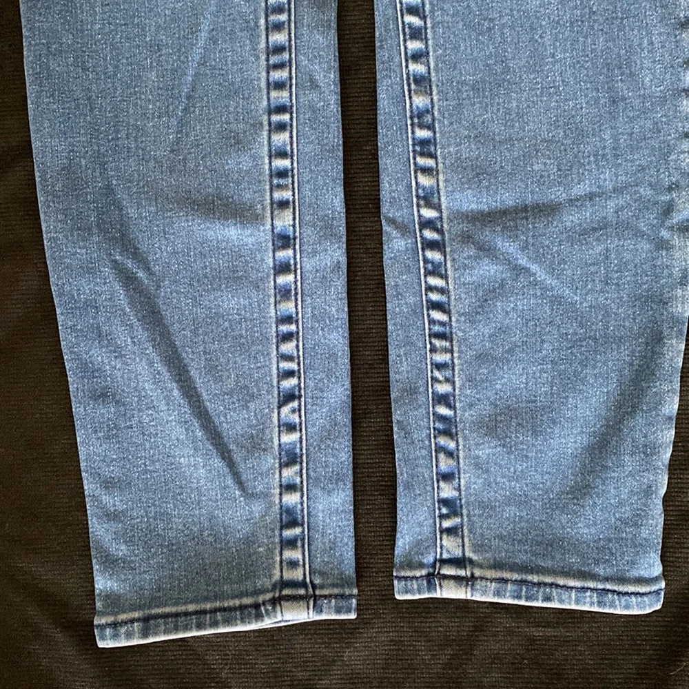 True Religion Halle Mid Rise Super Skinny Stretch no flap Midnight Frost wash - Picture 11 of 16